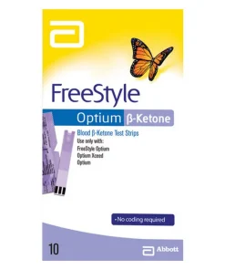 Abbott FreeStyle Optium Blood Ketone Test Strips – 10 Pack Exp10/24 – NEW IN BOX,Abbott FreeStyle Optium – 10 sztuk Exp10/24 – NOWOŚĆ W PUDEŁKU