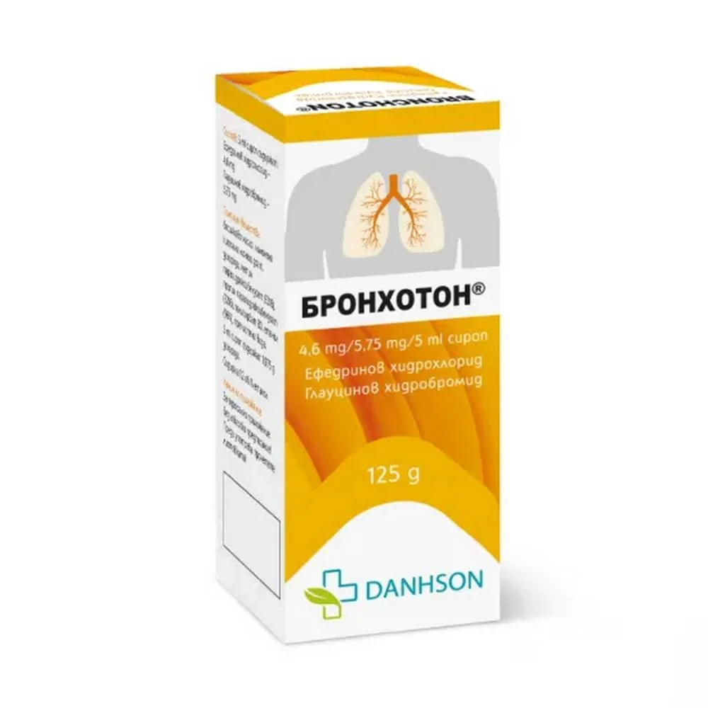Danhson Bronchoton Syrup,125ml-Бронхотон Сироп, 125мл,Danhson