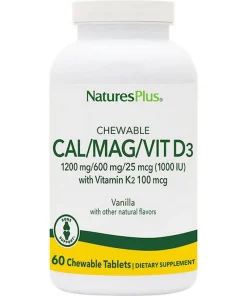 Nature’s Plus  Cal/Mag/Vit D3  K2  100mcg,90-Cal/Mag/Vit D3 K2 100mcg, 90, Nature’s Plus